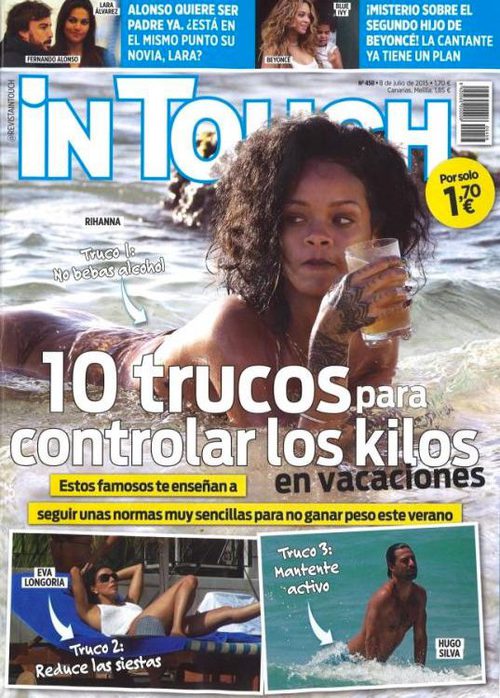 In Touch muestra los trucos de los famosos para controlar los kilos en verano