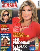 Terelu Campos celebra sus 50 años con una entrevista en Semana