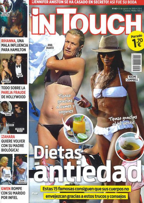 Las dietas antiedad de las celebrities en In Touch