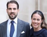 La razón de la ausencia de Philippos de Grecia y Nina Flohr en la boda de Nicolás de Grecia y Chrysi Vardinoyannis